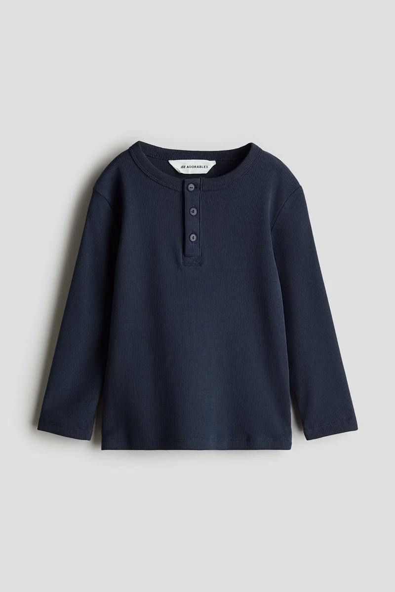 H&M Cotton Henley top